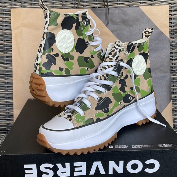 Converse Run Star Hile Hi Candid Ginger/Piquant Grey mens - Picture 9 of 16